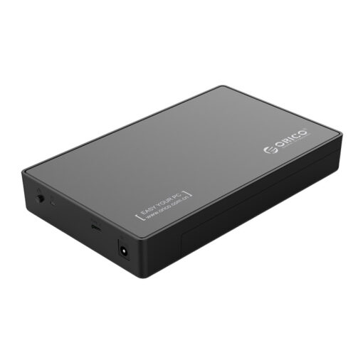 ORICO 2.5"|3.5" USB-C External HDD Enclosure - Black