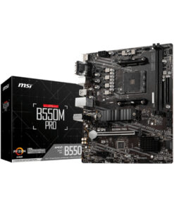 MSI B550M PRO AMD AM4 MATX Gaming Motherboard