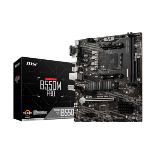 MSI B550M PRO AMD AM4 MATX Gaming Motherboard