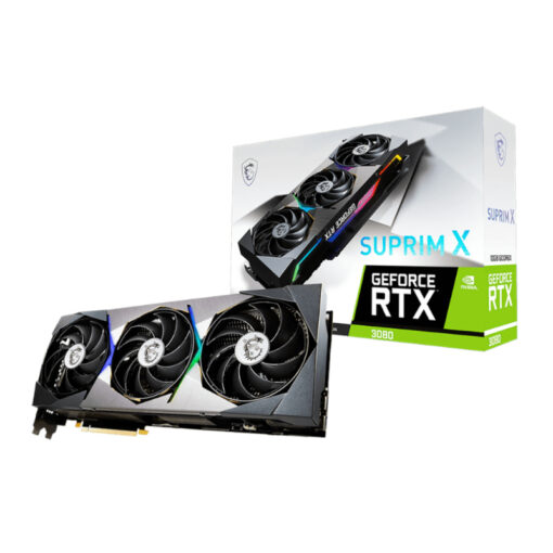 MSI Nvidia GeForce RTX 3080 Suprim X 10G GDDR6X 320-Bit Graphics Card