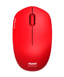 Port Connect MOUSE COLLECTION WIRELESS RED