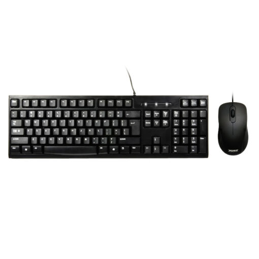 Port Design COMBO Wired Mouse + Keybaord - Black