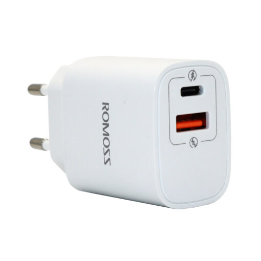 ROMOSS AC20T 2XUSB SOCKET FAST CHARGER