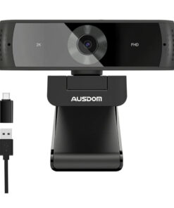 Ausdom AW651S 2K PC Web Camera - Black