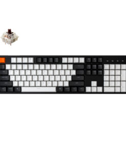 KeyChron C2 104 Key Gateron Hot-Swappable Mechanical Wired Keyboard RGB Brown Switches