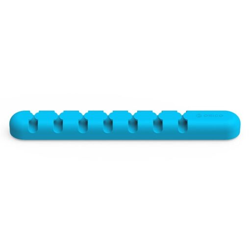 ORICO 7 Slot Desktop Cable Clip - Blue