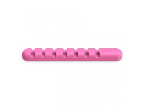 ORICO 7 Slot Desktop Cable Clip - Pink