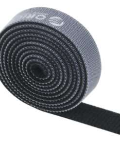 ORICO 1m Hook and Loop Cable Management Tie - Black