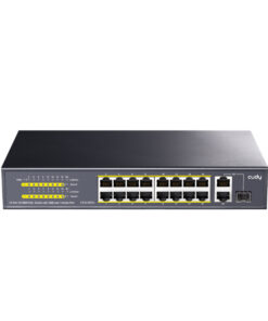 Cudy 16-Port Unmanaged PoE+ Switch - Rack Mount