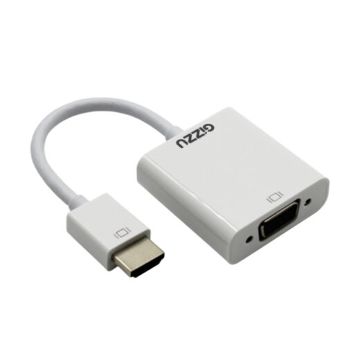 GIZZU HDMI to VGA Adapter with Audio Poly