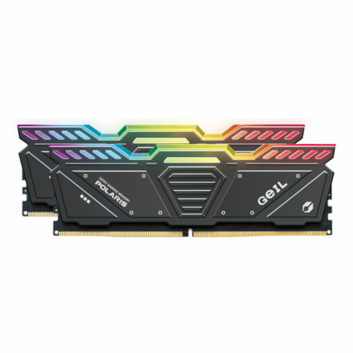 Geil Polaris RGB 32B KIT(2X16GB) 4800MHz DDR5 Desktop Gaming Memory-Gray