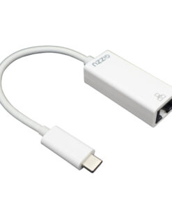 GIZZU USB-C to Gigabit Adapter Polybag - White