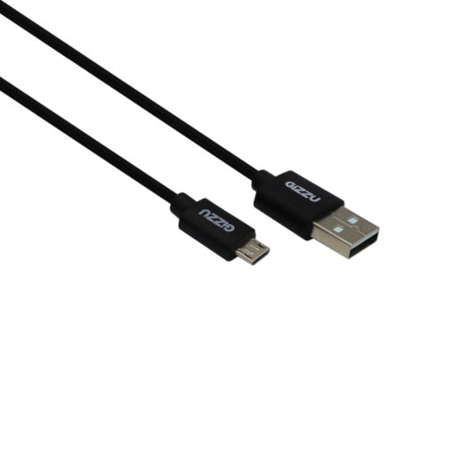 GIZZU Micro 1.2m USB Braided Cable Black