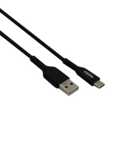 GIZZU USB2.0 A to USB-C 2m Cable Black