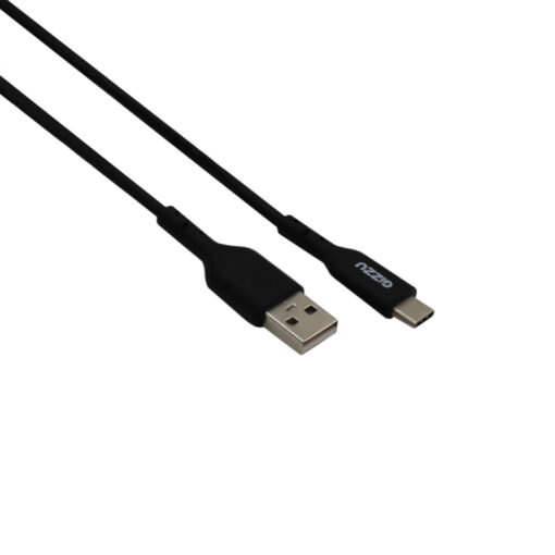 GIZZU USB2.0 A to USB-C 2m Cable Black