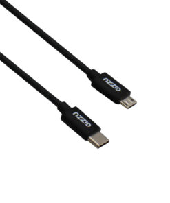 GIZZU USB-C to Micro USB 2m Cable Black