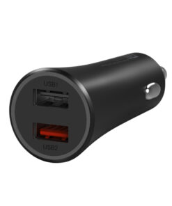 Xiaomi 37W Dual-Port Car Charger - Black