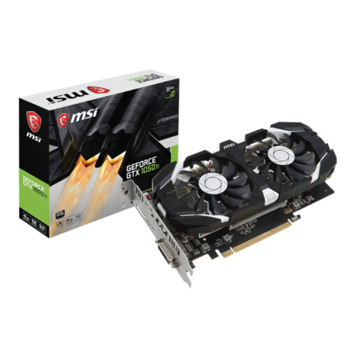 MSI Nvidia Geforce GTX 1050 TI 4G GDDR5 192-Bit Graphics Card