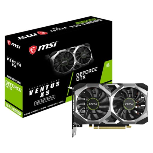 MSI Nvidia GeForce GTX 1650 SUPER Ventus XS OC 4GB GDDR6 128-BIT Graphics Card