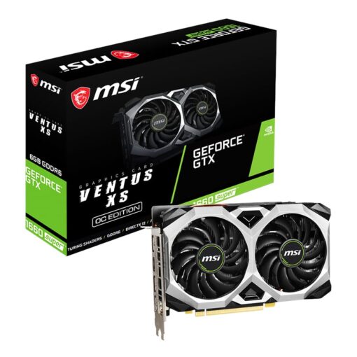 MSI Nvidia GeForce GTX 1660 SUPER VENTUS XS OC 6GB GDDR6 192-BIT Graphics Card