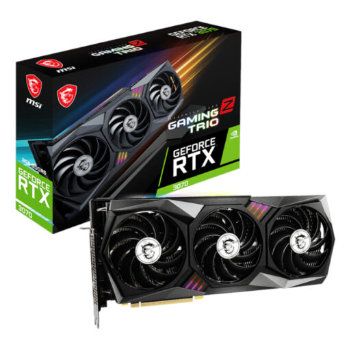 MSI Nvidia GeForce RTX 3070 Gaming Z Trio 8GB GDDR6X 256Bit Graphics Card