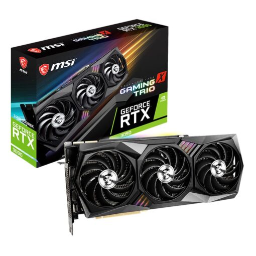 MSI Nvidia GeForce RTX 3090 Gaming X Trio 10GB GDDR6X 384-BIT Graphics Card