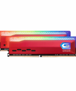 Geil Orion RGB 16GB KIT(2X8GB) 3600MHz DDR4 Desktop Gaming Memory-Red