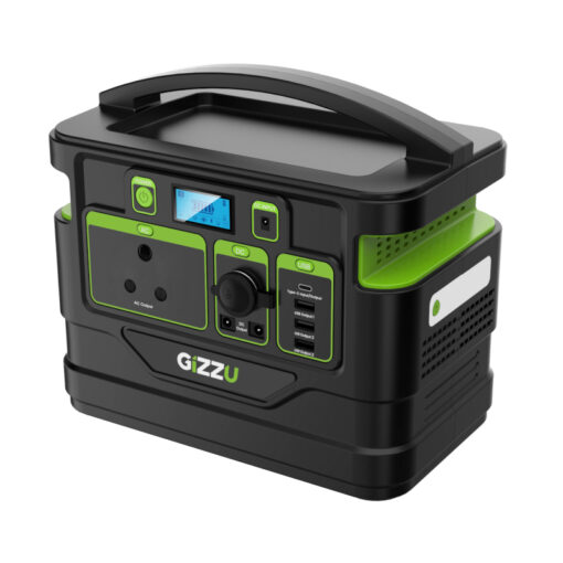 GIZZU 518Wh Portable Power Station 1 x 3 Prong SA Plug Point