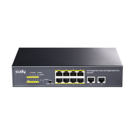 Cudy 8-Port Gigabit Unmanaged PoE+ Switch