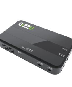 GIZZU 36W 32Wh 8800mAh Mini Dual DC UPS Black