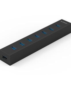 ORICO 7 Port USB3.0 Aluminium Hub - Black