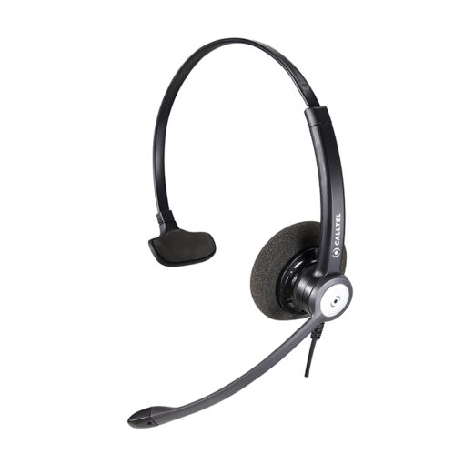 Calltel HW333N Mono-Ear Headset - Noise-Cancelling Mic - With USB