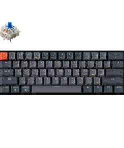 KeyChron K12 61 Key Hot-Swappable Mechanical Keyboard White LED Blue Switches