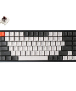 KeyChron K2 84 Key Aluminium Frame Hot-Swappable Gateron Mechanical Keyboard RGB Brown Switches