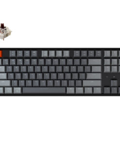 KeyChron K8 87 Key Aluminium Frame Hot-Swappable Gateron Mechanical Keyboard RGB Brown Switches