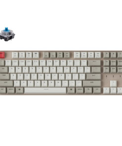 KeyChron K8 87 Key Gateron Mechanical Keyboard Non-Backlit Blue Switches