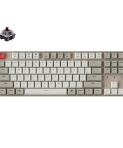 KeyChron K8 87 Key Gateron Mechanical Keyboard Non-Backlit Brown Switches