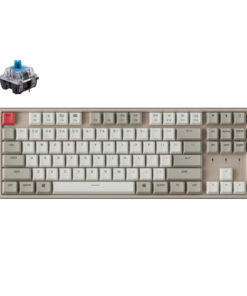 KeyChron K8 87 Key Keychron Aluminium Frame Mechanical Keyboard Non-Backlit Blue Switches