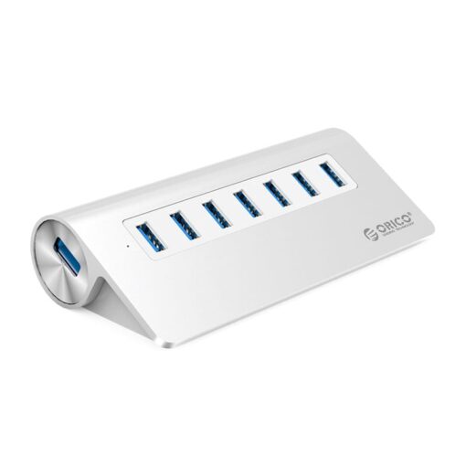 ORICO 7 Port USB3.0 Hub Aluminium - Silver