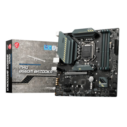 MSI B560M BAZOOKA Intel LGA1200 M-ATX Gaming Motherboard