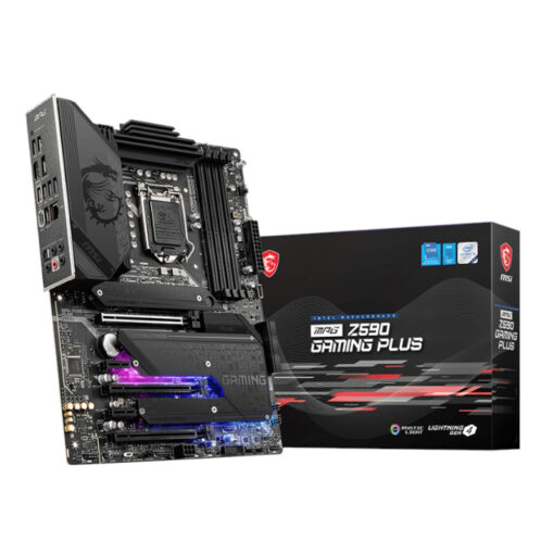 MSI Z590 GAMING PLUS Intel LGA1200 ATX Gaming Motherboard