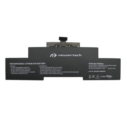 Newertech 95W Replacement Battery for 15" MacBook Pro with Retina Display (Late 2013-2015)