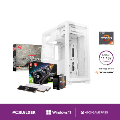 PCBuilder Ryzen 9 5900X TACTICIAN Windows 11 Gaming PC