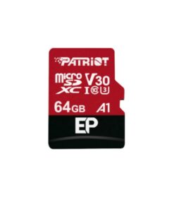 Patriot EP V30 A1 64GB Micro SDXC Card + Adapter