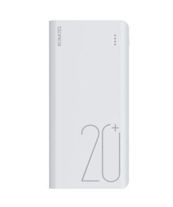 Romoss Sense6+ 20000mAh QC Type-C Power Bank - White