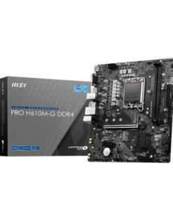 MSI H610M-G PRO Intel LGA1700 M-ATX Motherboard