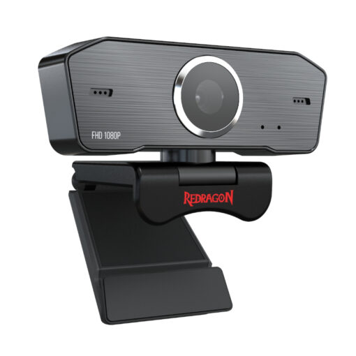 REDRAGON HITMAN 1080p|72 FOV|Mount Bracket|30 FPS PC Webcam - Black