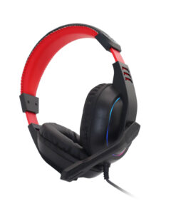 REDRAGON Over-Ear ARES Aux RGB Gaming Headset - Black