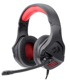 REDRAGON Over-Ear THESEUS Aux Gaming Headset - Black