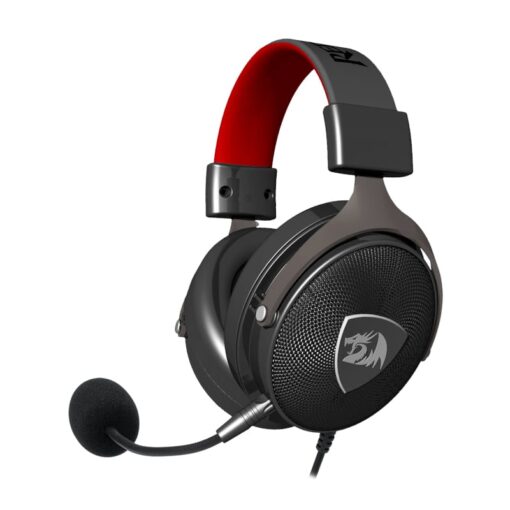 REDRAGON Over-Ear ICON USB PC|PS4|XONE|SWTCH Gaming Headset - Black